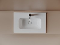 Раковина накладная Ceramicanova Compact 610x395x170, белый, CN7025