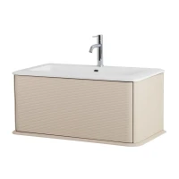Тумба с раковиной Cezares Idra 100 1 ящик, cotone