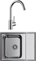 Комплект Мойка Omoikiri Sagami 63 + Смеситель Blanco Mida Silgranit 524201