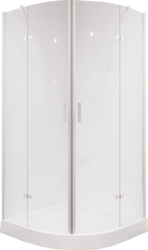 Душевой уголок Niagara Nova NG-6616-08 100x100, четверть круга