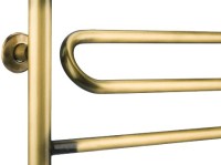 Полотенцесушитель электрический Domoterm Офелия П6 50x50, античная бронза, L