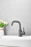 Смеситель для раковины BELZ B810 B10810-3 оружейная сталь Смеситель для раковины BELZ B810 B10810-3 оружейная сталь