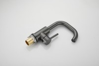 Смеситель для раковины BELZ B810 B10810-3 оружейная сталь Смеситель для раковины BELZ B810 B10810-3 оружейная сталь