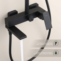 Душевая стойка Splenka S224 S224.24.06 черный