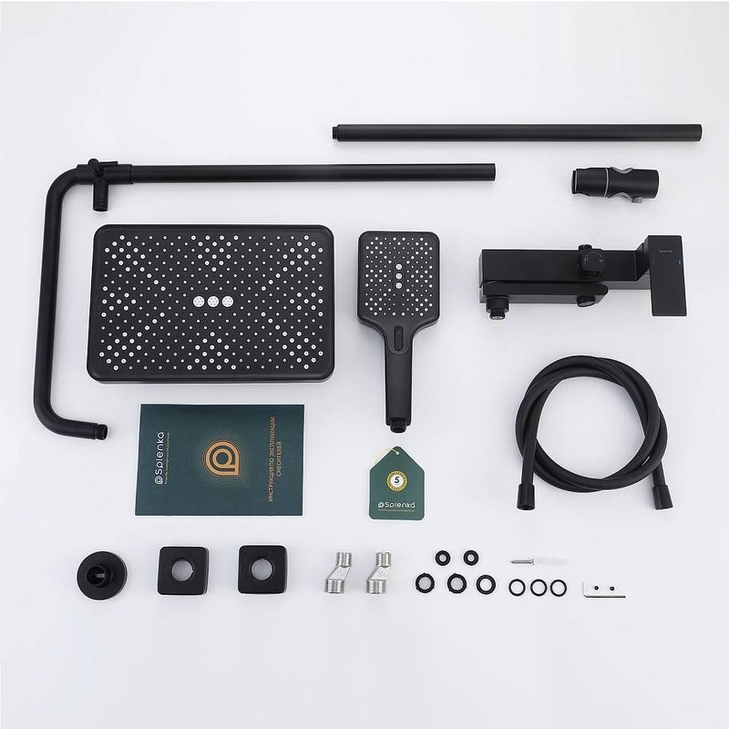 Душевая стойка Splenka S224 S224.24.06 черный