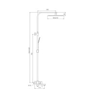 Душевая стойка Splenka S224 S224.24.06 черный