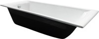 Чугунная ванна Byon Milan 180x80 см, пристенная, белая, на ножках
