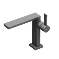 Смеситель для раковины Sancos Linn, вороненая сталь, SC9019GG