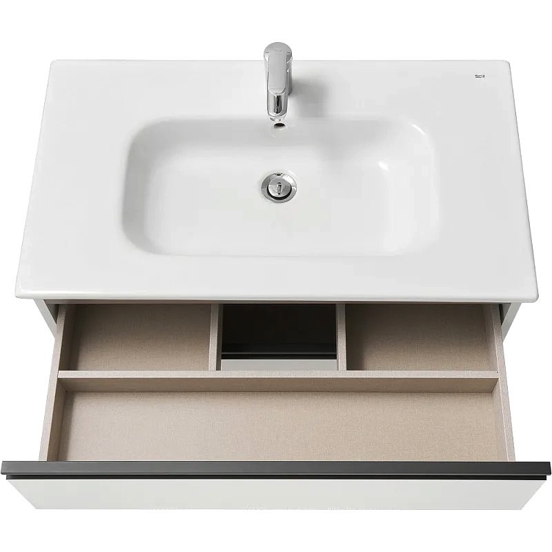 Мебель для ванной комнаты Roca Domi 80 белый глянец