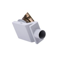 Душевой трап Plumberia Selection PS Stones PSS13BR 13x13, в пол, бронза, с сифоном