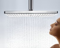 Верхний душ Hansgrohe Rainmaker Select 460 24002400 С ВНУТРЕННЕЙ ЧАСТЬЮ, белый, хром