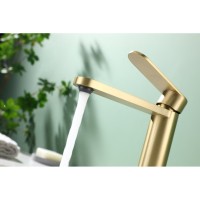 Смеситель для раковины Raglo R10.10.03, золотой сатин Смеситель для раковины Raglo R10.10.03, золотой сатин