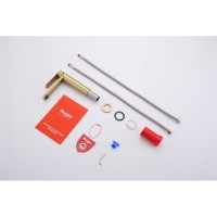 Смеситель для раковины Raglo R10.10.03, золотой сатин Смеситель для раковины Raglo R10.10.03, золотой сатин