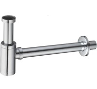 Консоль с раковиной Belux Мини 40 подвесная, цвет консоли белый, сифон круглый, хром