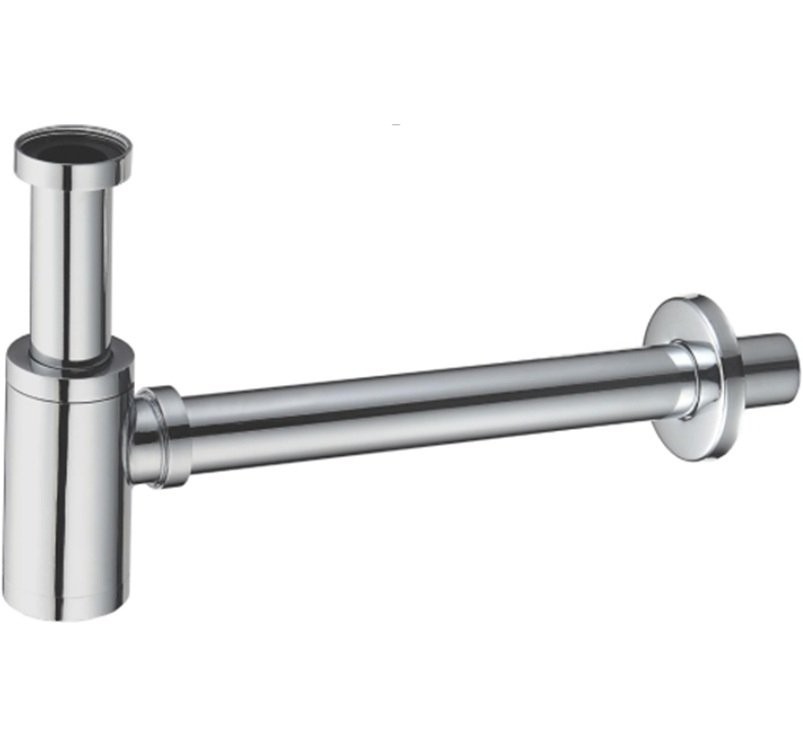 Консоль с раковиной Belux Мини 40 подвесная, цвет консоли белый, сифон круглый, хром