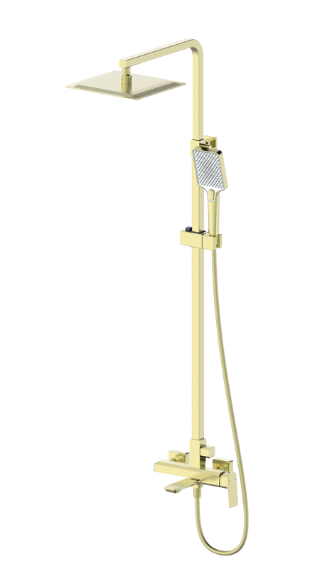 Душевая стойка Wonzon & Woghand WW-88739011-BG брашированное золото