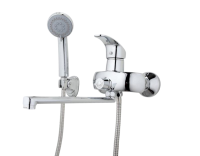 Смеситель с длинным изливом для ванны Frap H21 F2221 хром