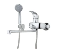 Смеситель с длинным изливом для ванны Frap H21 F2221 хром