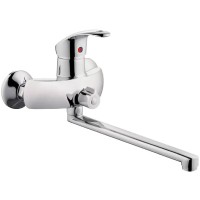 Смеситель с длинным изливом для ванны Frap H21 F2221 хром