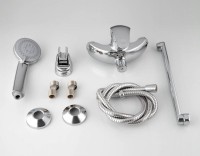 Смеситель с длинным изливом для ванны Frap H21 F2221 хром