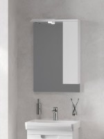 Зеркало-шкаф Belux Мадейра 55 глянцевый белый Зеркало-шкаф Belux Мадейра 55 глянцевый белый