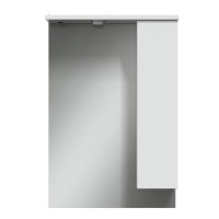 Зеркало-шкаф Belux Мадейра 55 глянцевый белый Зеркало-шкаф Belux Мадейра 55 глянцевый белый