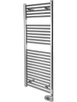 Полотенцесушитель электрический Zehnder Aura PBECZ-120-050/MQ CR 120x50 хром