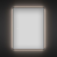 Зеркало Wellsee 7 Rays’ Spectrum 70х120 с подсветкой, черное