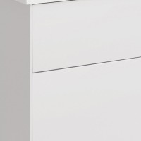 Тумба с раковиной ASB-Woodline Гранада 80 белая
