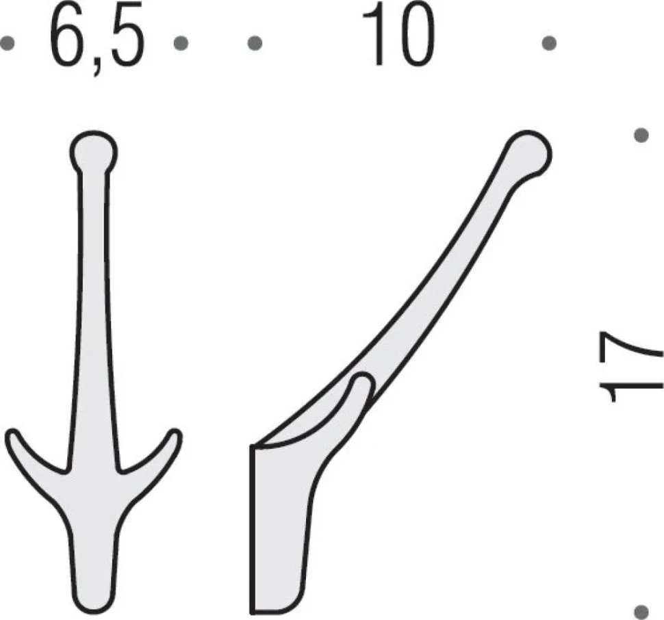 Крючок Colombo Design Appenditutto AM27Hook2.000