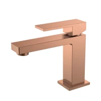 Смеситель для раковины Boheme Qubic 471-CB copper brushed