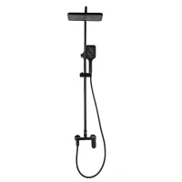 Душевая стойка AZARIO Arizona Square AZ-20BS черный Душевая стойка AZARIO Arizona Square AZ-20BS черный