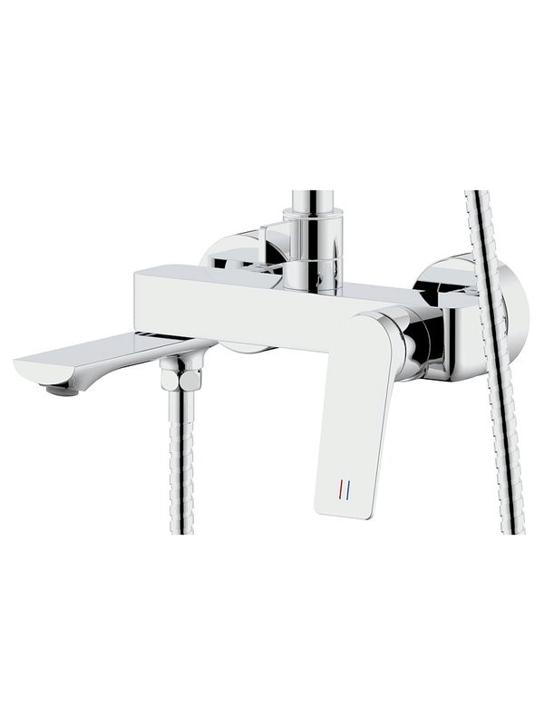 Душевая стойка AZARIO Lursy AZ-K2349 хром