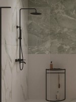 Душевая стойка Vincea Villa VSFS-1VL1MB черный