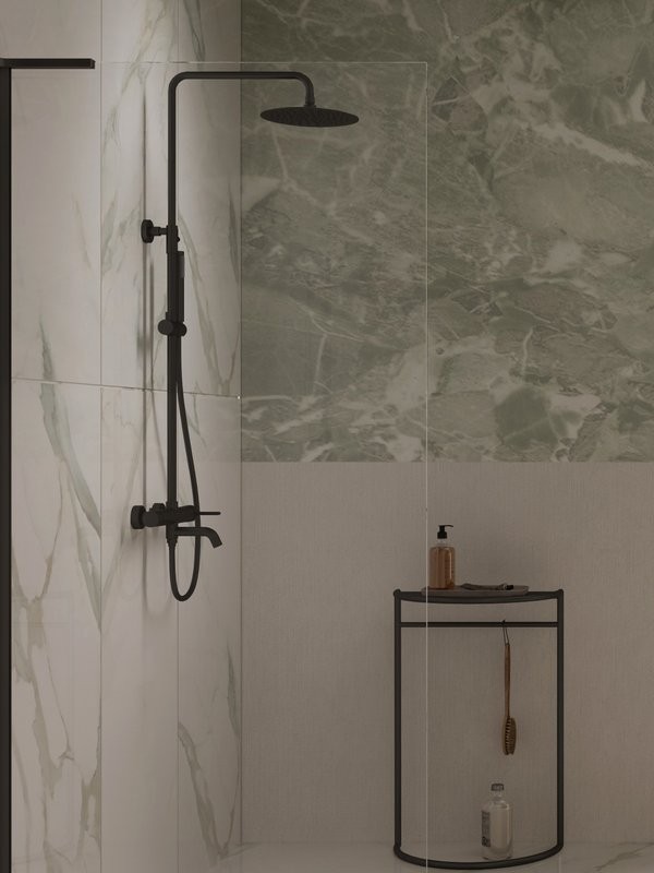 Душевая стойка Vincea Villa VSFS-1VL1MB черный