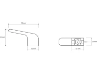 Крючок Bemeta Via 102306172 Крючок Bemeta Via 102306172