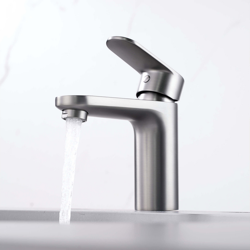 Смеситель для раковины AQUATEK Ника AQ1810BGM оружейная сталь