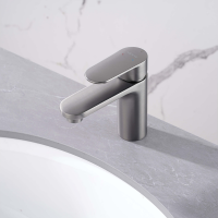 Смеситель для раковины AQUATEK Ника AQ1810BGM оружейная сталь