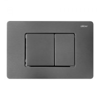 Кнопка смыва для унитаза Abber AC0120NG нержавеющая сталь, цвет никель