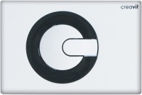 Кнопка смыва Creavit Power GP5001.02 бело-черная