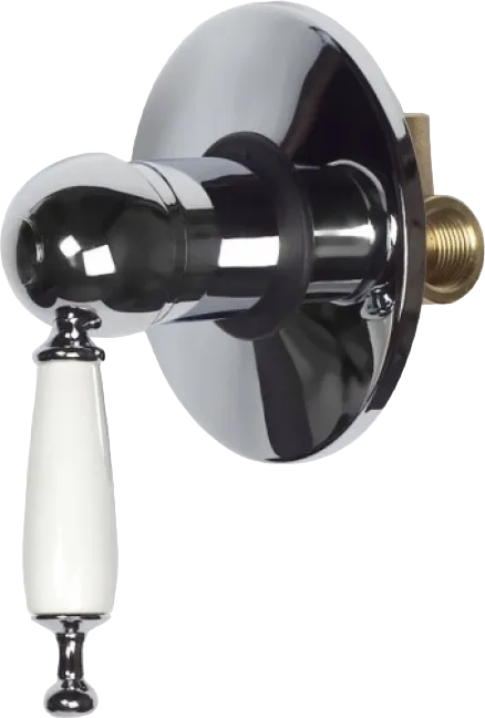 Встраиваемый смеситель для душа и ванны Kaiser Vincent 31017 С ВНУТРЕННЕЙ ЧАСТЬЮ, хром