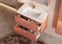 Тумба с раковиной Roca The Gap Original 80 терракота Тумба с раковиной Roca The Gap Original 80 терракота