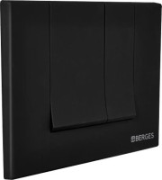 Кнопка смыва Berges Novum S5 чёрный, матовый