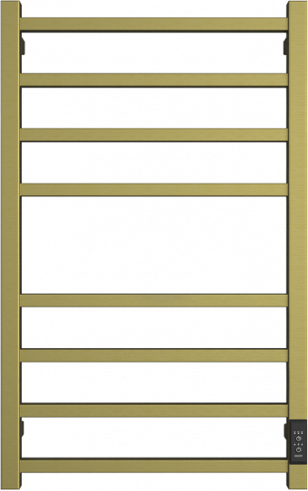 Полотенцесушитель электрический Двин L plaza neo 80/50 состаренная бронза полуглянец