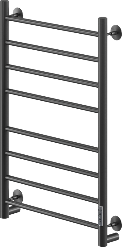 Полотенцесушитель электрический Ника Way 2 80/50, матовый черный RAL9005