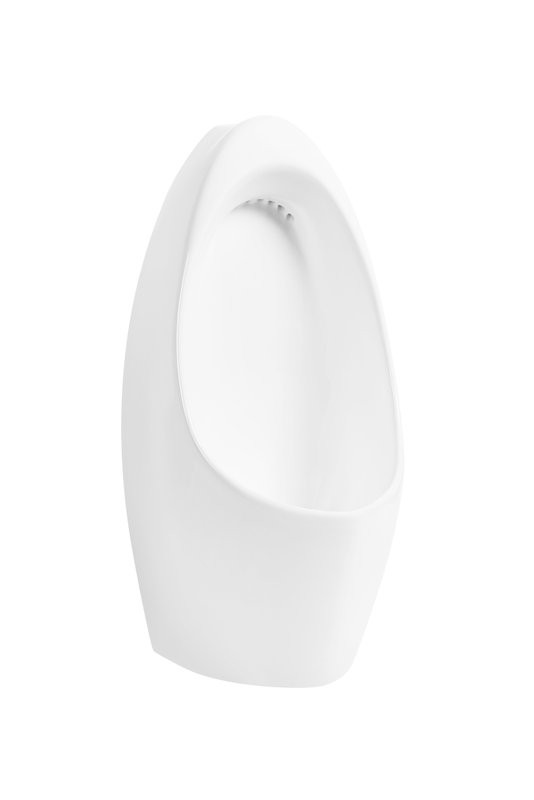 Писсуар подвесной SantiLine SL-6009 глянцевый белый, с сифоном