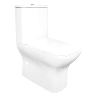 Унитаз-компакт напольный AZARIO Fresco AZ-8302 глянцевый белый