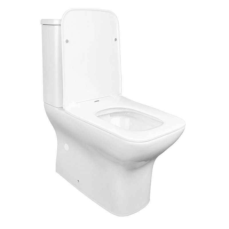 Унитаз-компакт напольный AZARIO Fresco AZ-8302 глянцевый белый