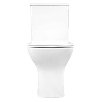 Унитаз-компакт напольный AZARIO Fresco AZ-8302 глянцевый белый