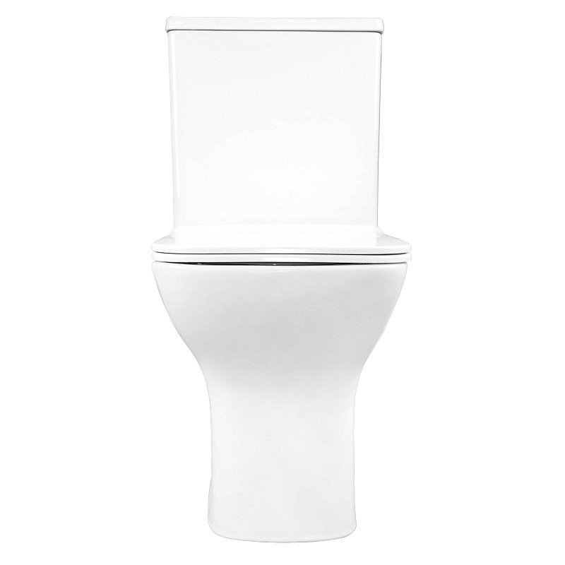 Унитаз-компакт напольный AZARIO Fresco AZ-8302 глянцевый белый